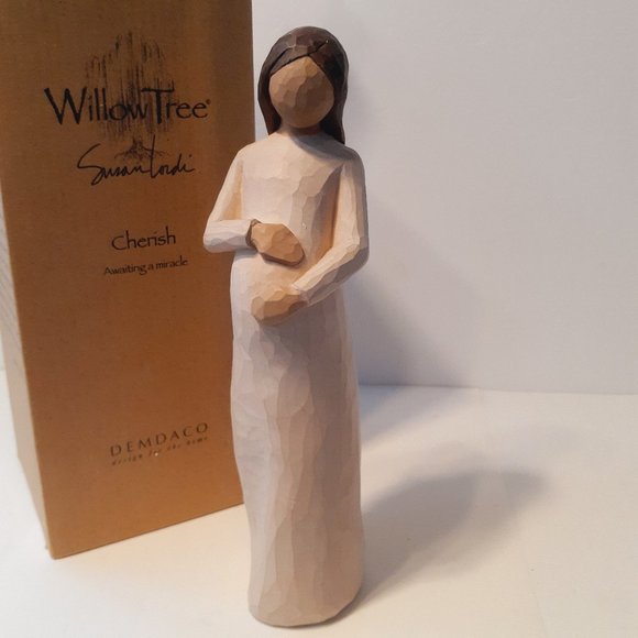 Willow Tree Accents Demdaco Willow Tree Cherish Pregnant Figurine 202 By Susan Lordi 825